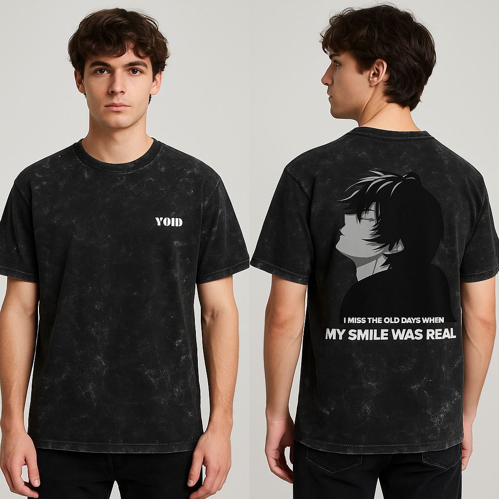 Acid Washed Premium Oversized Tee